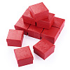 Shell Textured Paper Jewelry Ring Storage Gift Boxes CON-TAC0014-15C-1