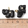 Natural Obsidian Carved Pendants G-H357-01G-12-3