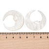 Natural White Shell Carved Cabochons SSHEL-C012-11-3