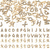 52Pcs 52 Styles Alloy Rhinestone Charms FIND-TA0010-78-1