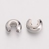 Brass Crimp Beads Covers EC266-2