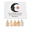 Natural Yellow Hematoid Quartz Pendants GG-CBACE45-02G-06-1