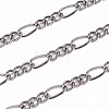 Iron Handmade Chains Figaro Chains Mother-Son Chains CHSM001Y-B-1