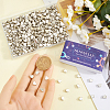 600Pcs CCB Plastic Beads CCB-SC0001-11P-3