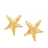 304 Stainless Steel Cuff Earrings EJEW-C162-01G-2