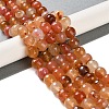 Natural Agate Beads Strands G-M437-B01-01N-2