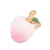 Fruit Alloy Enamel Pendants LS-ENAM-P264-02D-G-2