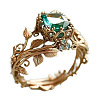 Zinc Alloy & Rhinestone Finger Rings FS-WG73E81-05-2