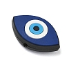 Evil Eye Theme Silicone Beads SL-CBACE28-03G-2
