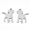 Non-Tarnish 201 Stainless Steel Pendants STAS-S081-050-2