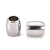Tarnish Resistant 201 Stainless Steel European Beads LS-STAS-F250-02P-2