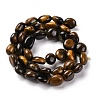 Natural Tiger Eye Beads Strands G-G146-A05-02-3