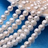 Potato Natural Cultured Freshwater Pearl Beads Strands PEAR-E007-8-9mm-A-01-1