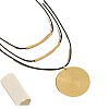 Ethnic Style Disc Alloy Pendant Necklaces FS-WGACE74-01-2