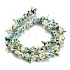 Synthetic Turquoise Beads Strands TURQ-F020-A04-4