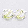 Transparent Acrylic Beads TACR-S154-09A-83-2