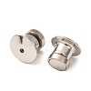 Magnetic Alloy Secure Locking Pin Backs AL-B004-03P-B-3