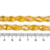 Transparent Electroplate Glass Beads Strands LS-EGLA-N013-T4mm-B04-4