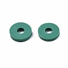 Handmade Polymer Clay Beads Strands CLAY-R089-6mm-T02B-35-4