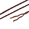 2-Ply Round Waxed Cotton Thread Cords YC-T004-01A-08-4