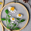 DIY Transparent Fabric Embroidery Kits DIY-K032-80-1