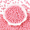 Baking Paint Pearlized Glass Seed Beads SEED-T008-03I-2