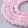 Natural Rose Quartz Beads Strands G-E560-A24-3