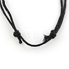 Waxed Cotton Cord Necklace Making NJEW-R186-03-2