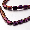 Electroplate Non-magnetic Synthetic Hematite Bead Strands G-F300-01B-04-1