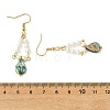 Paua Shell Dangle Earrings EJEW-JE07179-6