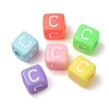 Opaque Acrylic European Beads AC-CBA7A73-01C-1