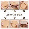 6Pcs 6 Style MDF Wood Ceramic Clay Craft Mold Set DIY-WH0430-537-3