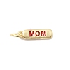 Brass Enamel Charms KK-P338-01G-C02-1