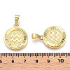 Brass Pendants KK-T070-02G-4