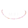 Glass Seed Beaded Necklace NJEW-JN04360-4