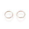 304 Stainless Steel Open Jump Rings X-STAS-O098-01RG-16-2