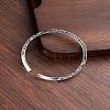 Alloy Cuff Bangles for Women Men WGE36CF-03-1