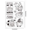 Custom Summer Theme PVC Plastic Clear Stamps DIY-WH0631-0015-6