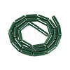 Opaque Solid Color Glass Beads Strands X-GLAA-N070-01A-C04-2