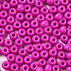 Baking Paint Glass Seed Beads SEED-H002-I-B515-3