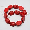 Synthetic Turquoise Beads Strands LS-TURQ-G119-20x29mm-03-2
