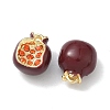 Alloy Rhinestone Charms FIND-G108-01G-2
