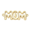 Hollow Brass Connector Charms KK-CBAE532-01J-G-1
