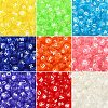 150Pcs Transparent Acrylic Beads TACR-YW0002-32A-2