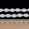 Electroplate Imitation Jade Glass Beads Strands EGLA-N013-J10mm-D03-4