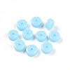 Opaque Solid Color Glass Beads GLAA-N007-6x3mm-A06-1