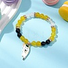 Natural Mixed Gemstone Beads Stretch Bracelets for Women BJEW-TA00573-02-1