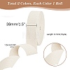   2Pcs 2 Colors 10 Yards Flat Cotton Ribbon OCOR-PH0002-56-2