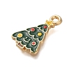 Christmas Theme Alloy Enamel Pendants FIND-M039-02A-2