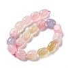 Dyed Natural Malaysia Jade Beads Strands G-P528-I02-01-3